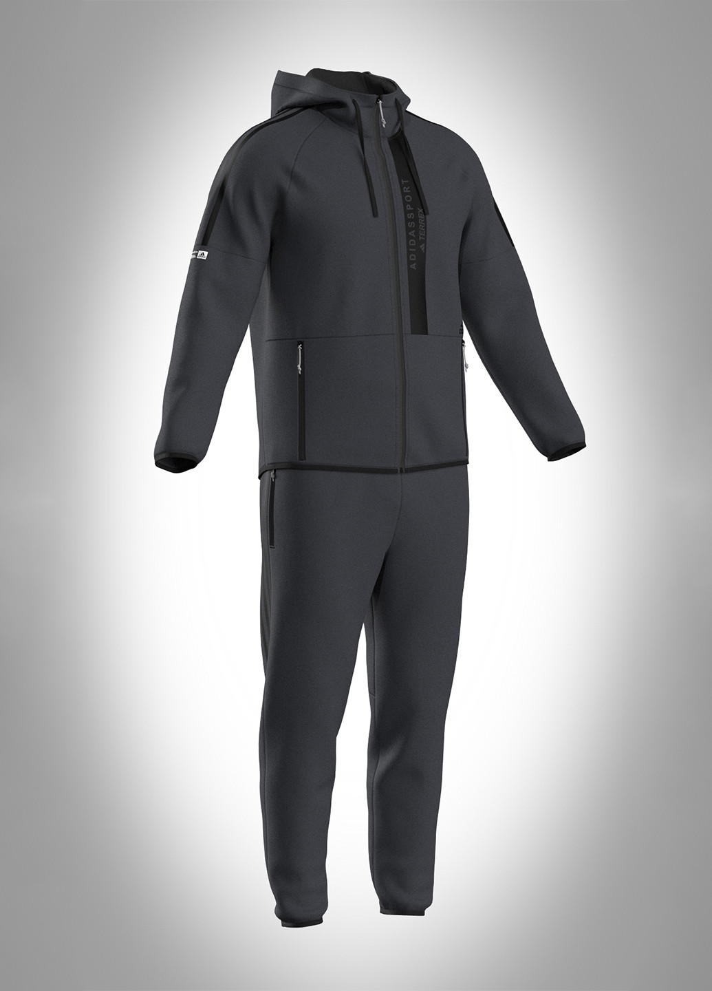 Спортивный костюм (толстовка, брюки) No Brand (277272150)