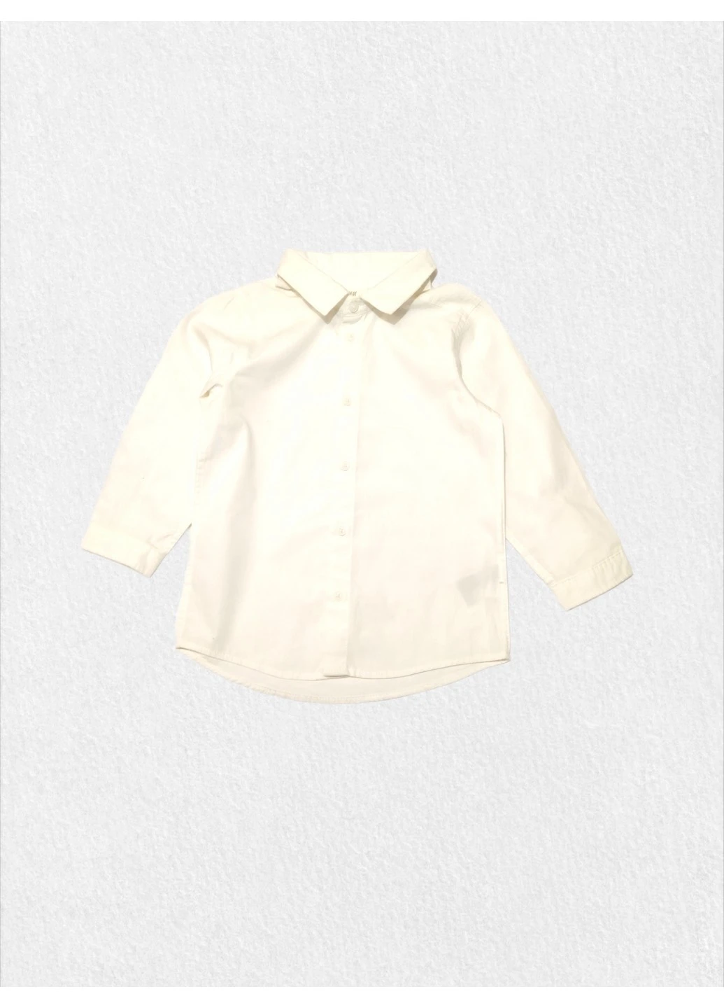 Белая классическая рубашка H&M