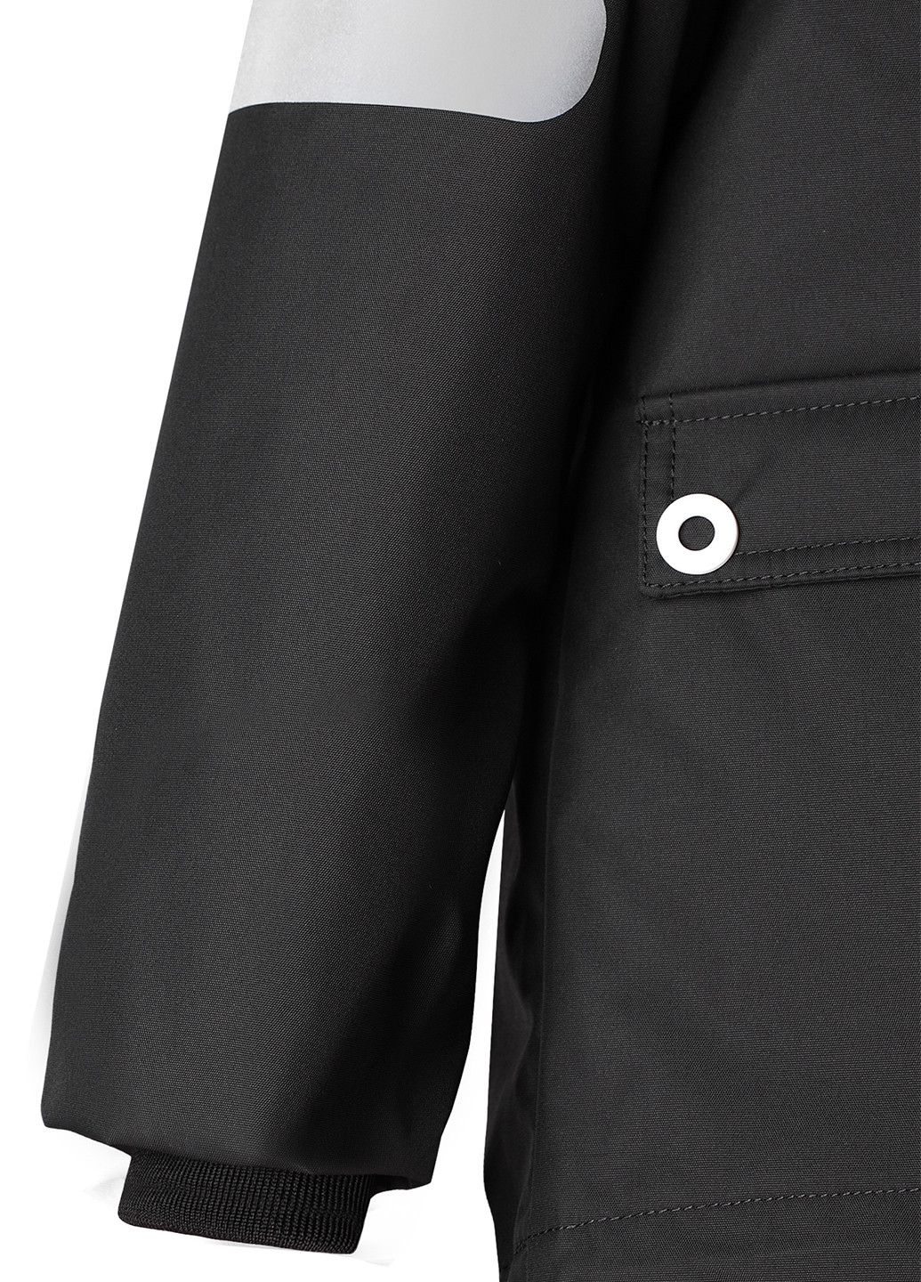 Черная демисезонная куртка Reima