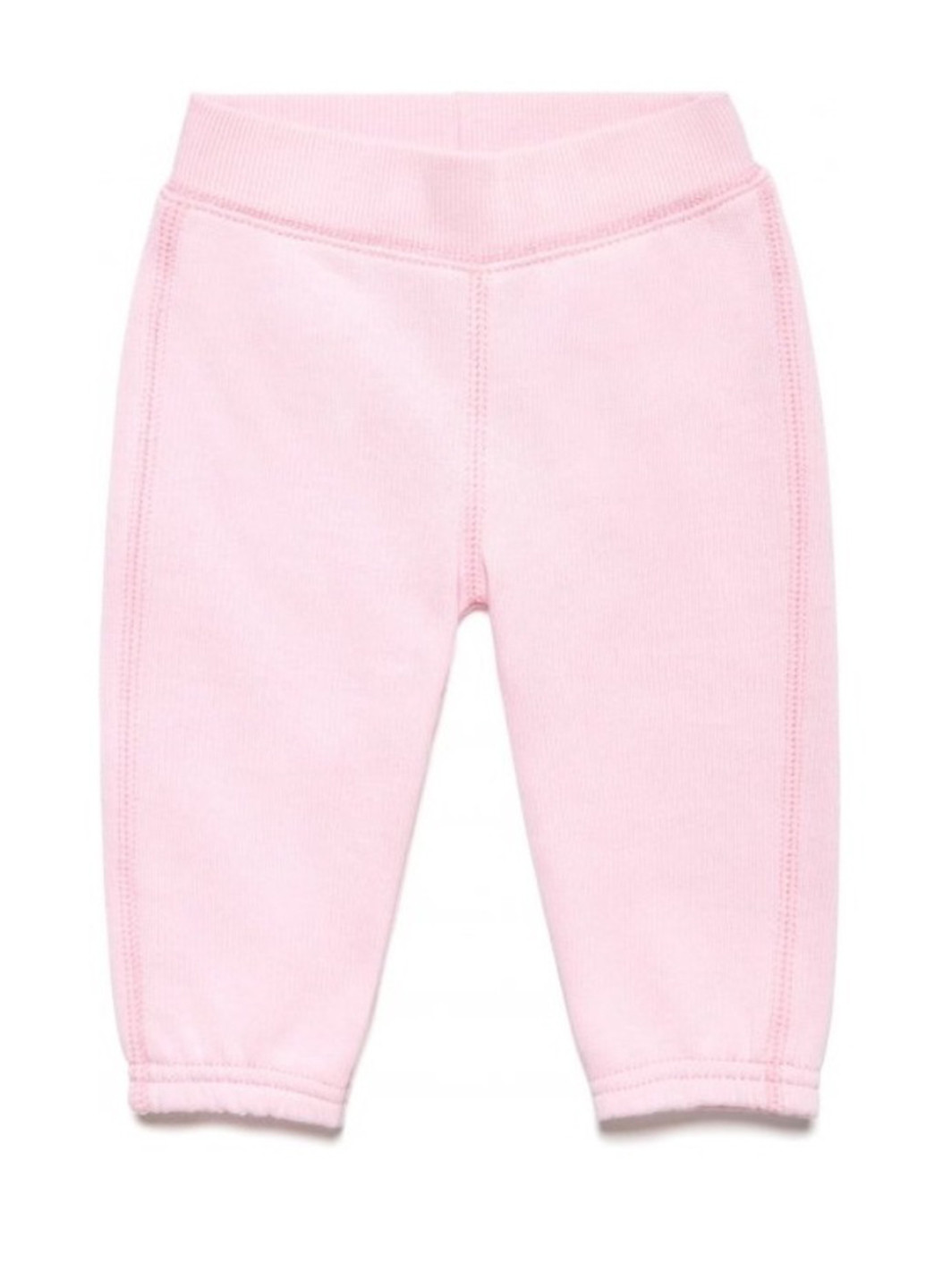 Светло-розовые кэжуал демисезонные брюки зауженные United Colors of Benetton
