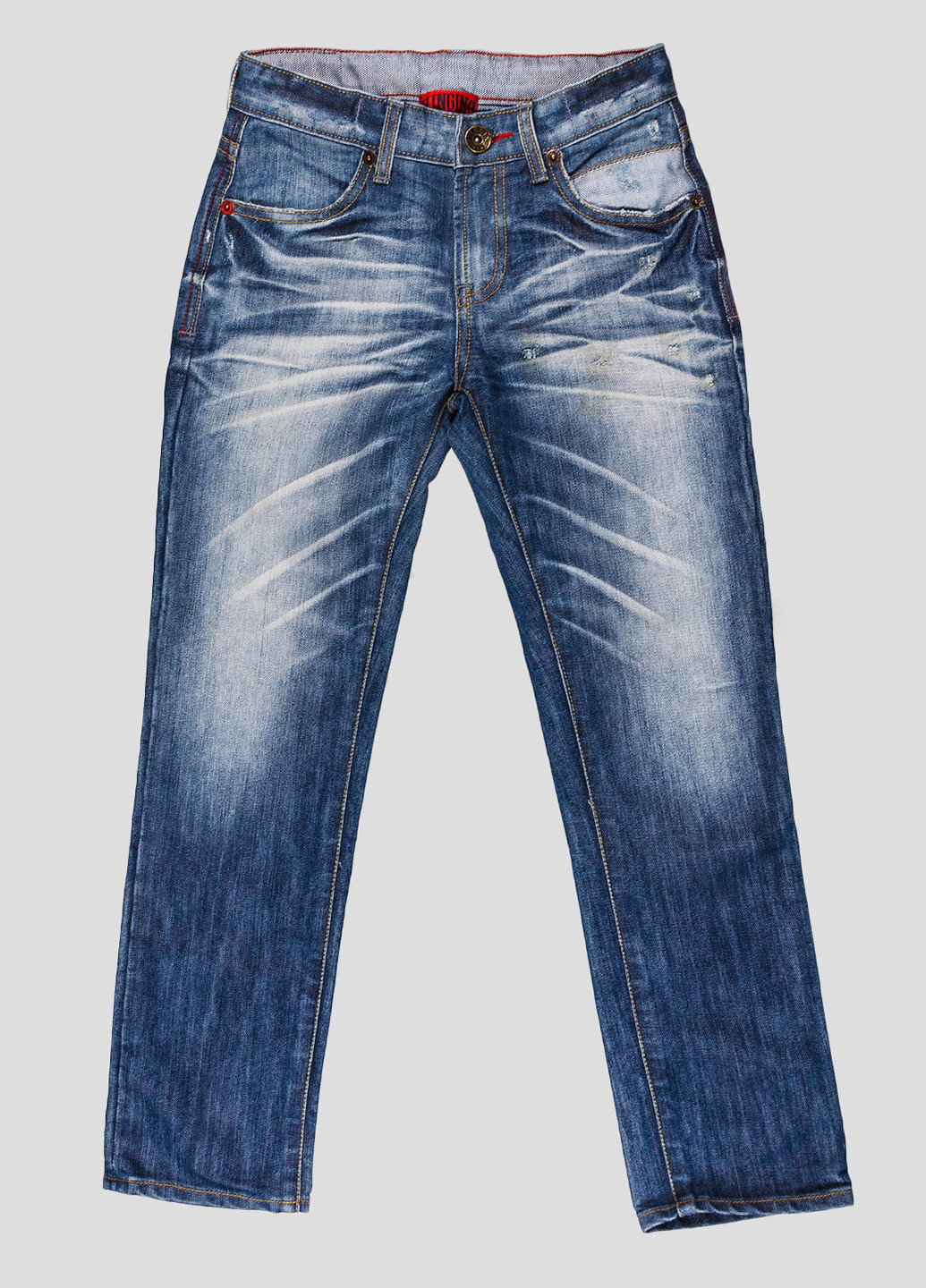 Голубые демисезонные джинсы Vingino