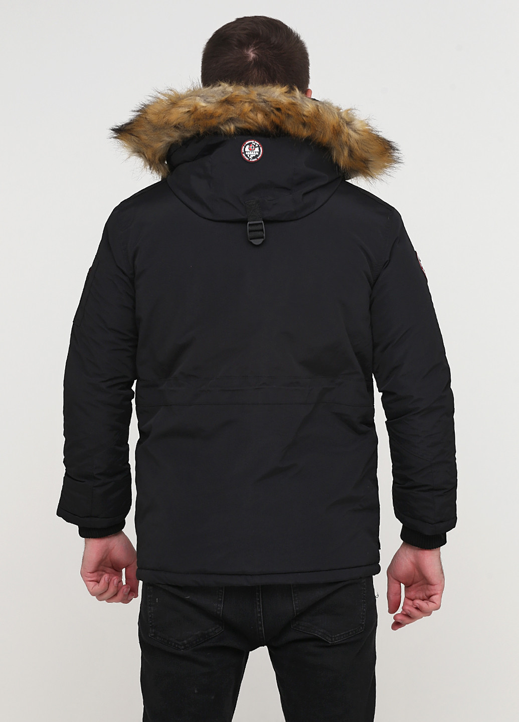 Черная зимняя куртка Geographical Norway