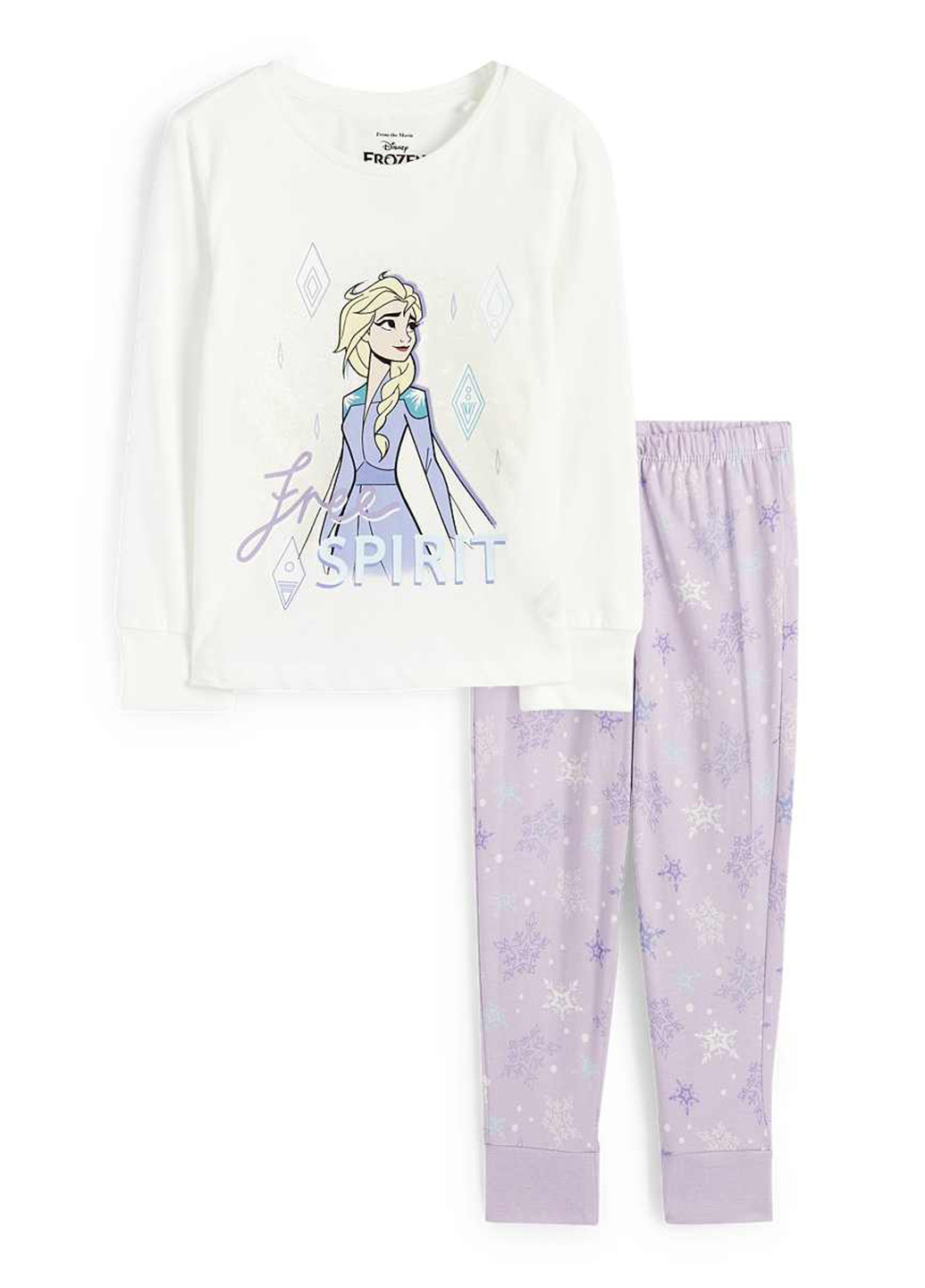 Комбінована всесезон піжама (лонгслів, штани) лонгслів + брюки C&A