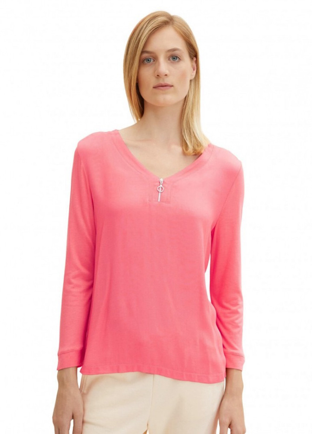 Розовая блуза Tom Tailor