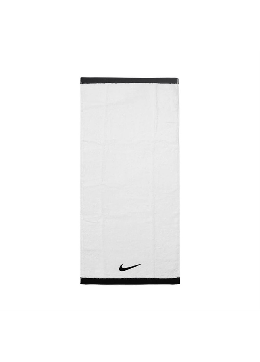 Nike рушник fundamental towel large white/black - n.100.1522.101.lg білий виробництво - В'єтнам