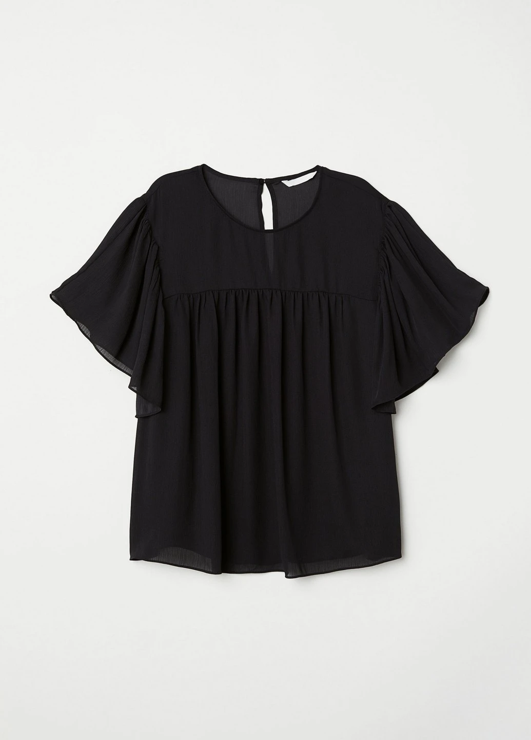 Чёрная блузка H&M