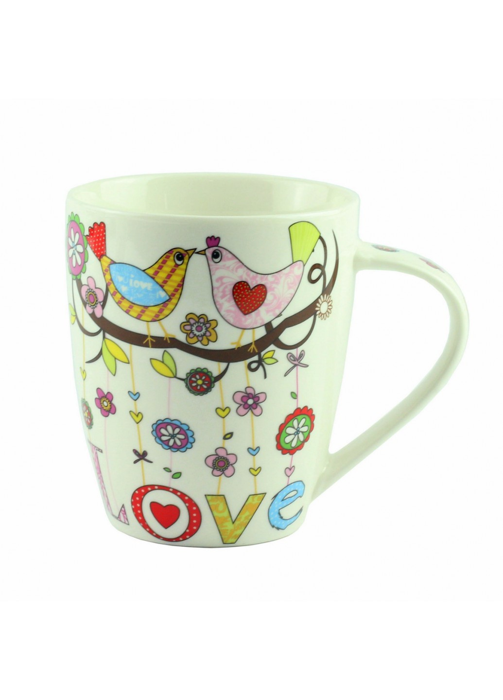 Чашка "Mug bird love Porcelain Love"; 10 см G.Wurm (210767068)