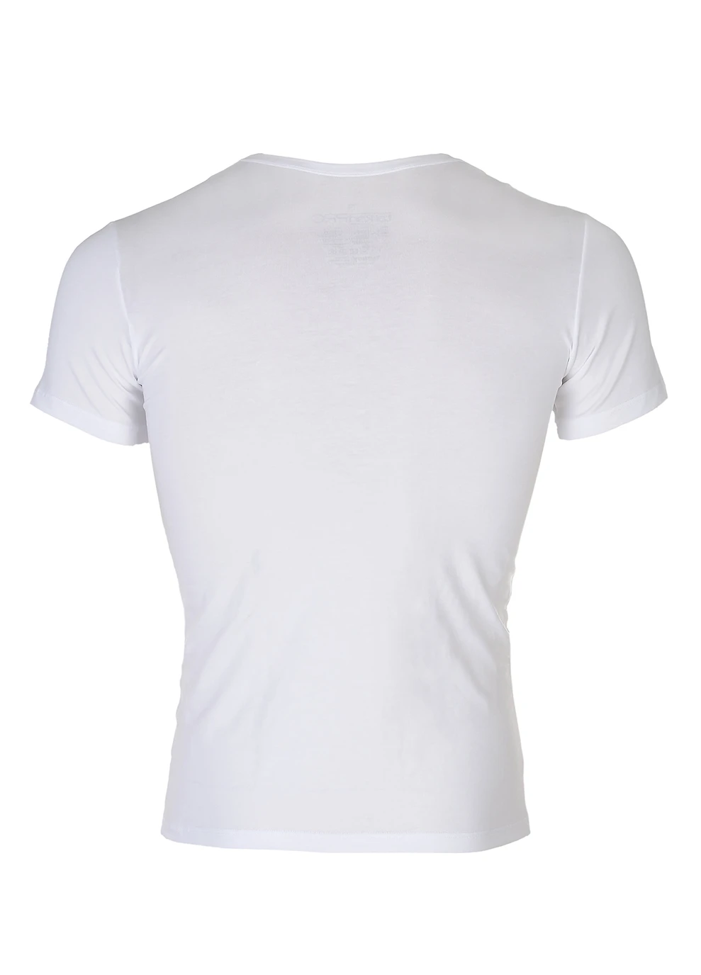 Біла футболка mens modal v-neck shirt 1-pack white — 585019 - 001 з коротким рукавом Tatkan