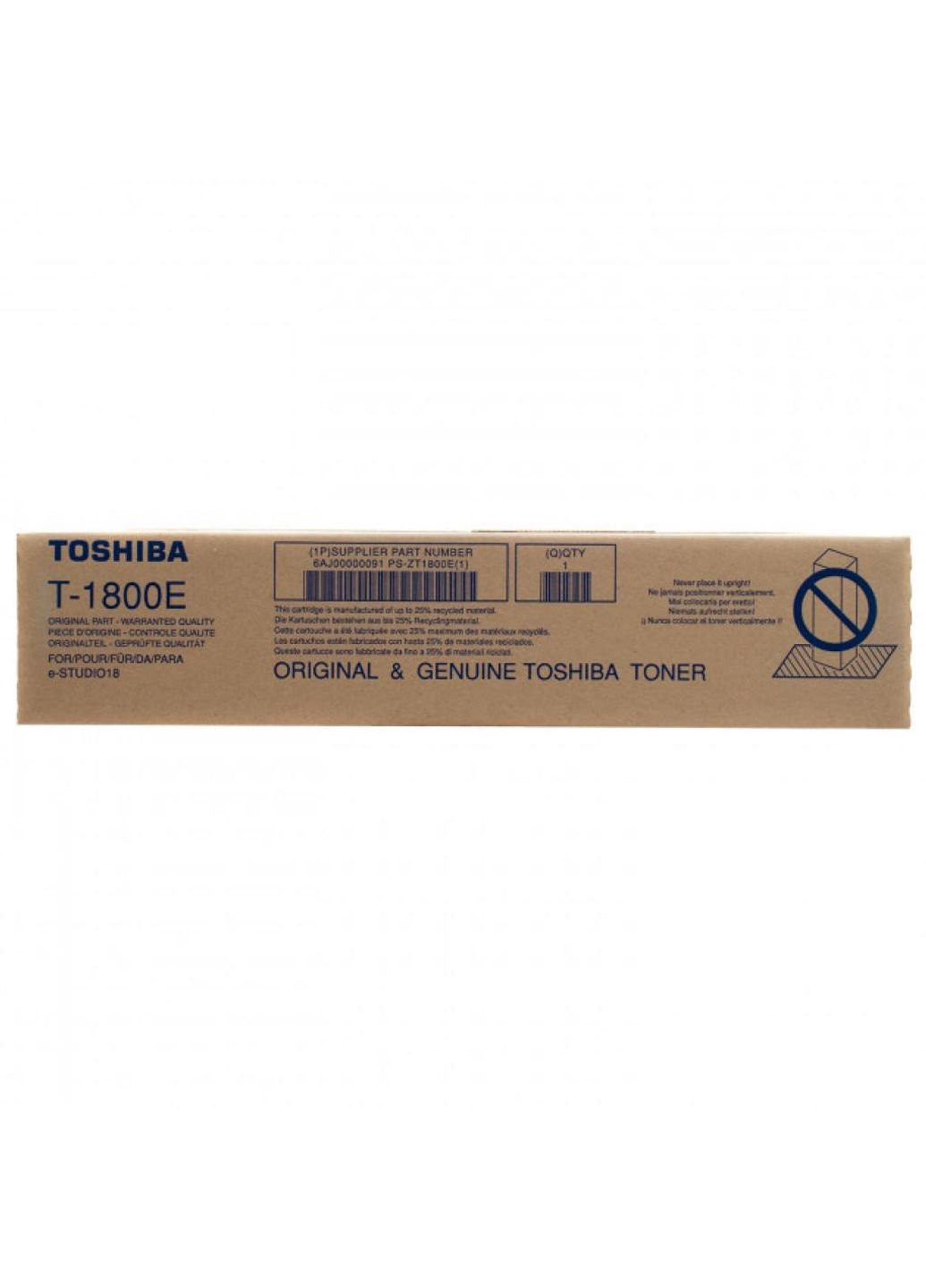 Тонер-картридж (6AJ00000091/6AJ00000204) Toshiba t-1800e 22.7k black (247614435)