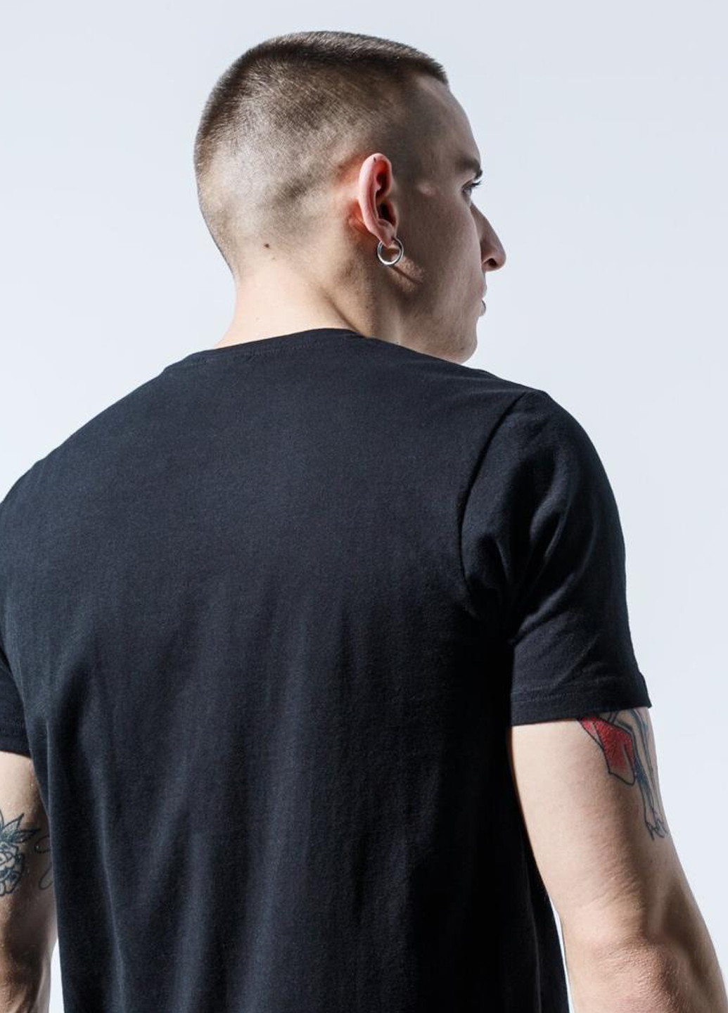 Чорна футболка shc07405-011 Ellesse SL Prado Tee