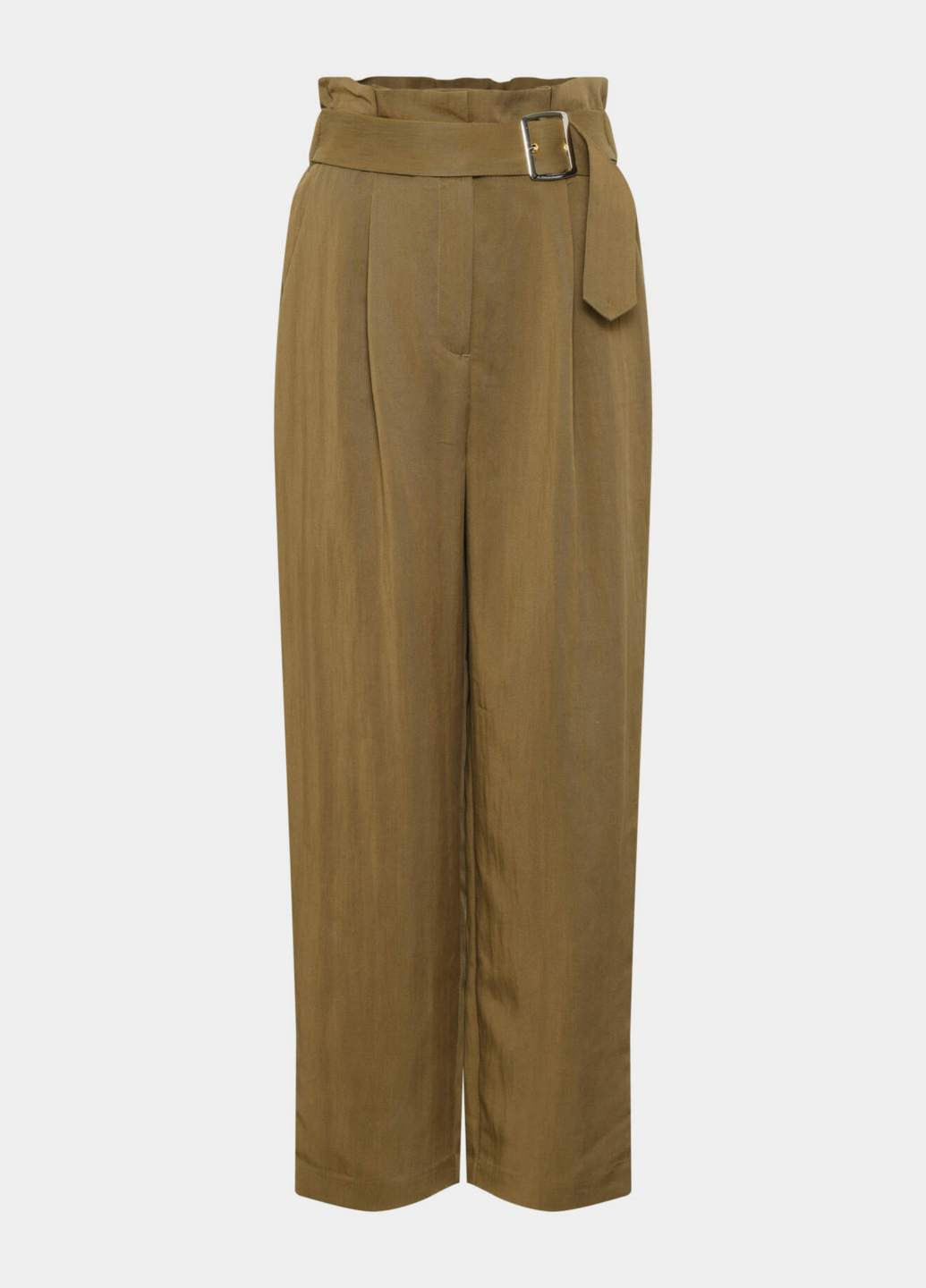 Хаки кэжуал демисезонные брюки Orsay