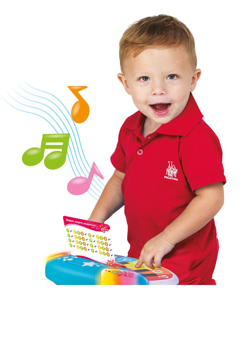 Піаніно Кольорові нотки (13 ел.) KIDDI SMART (362579676)