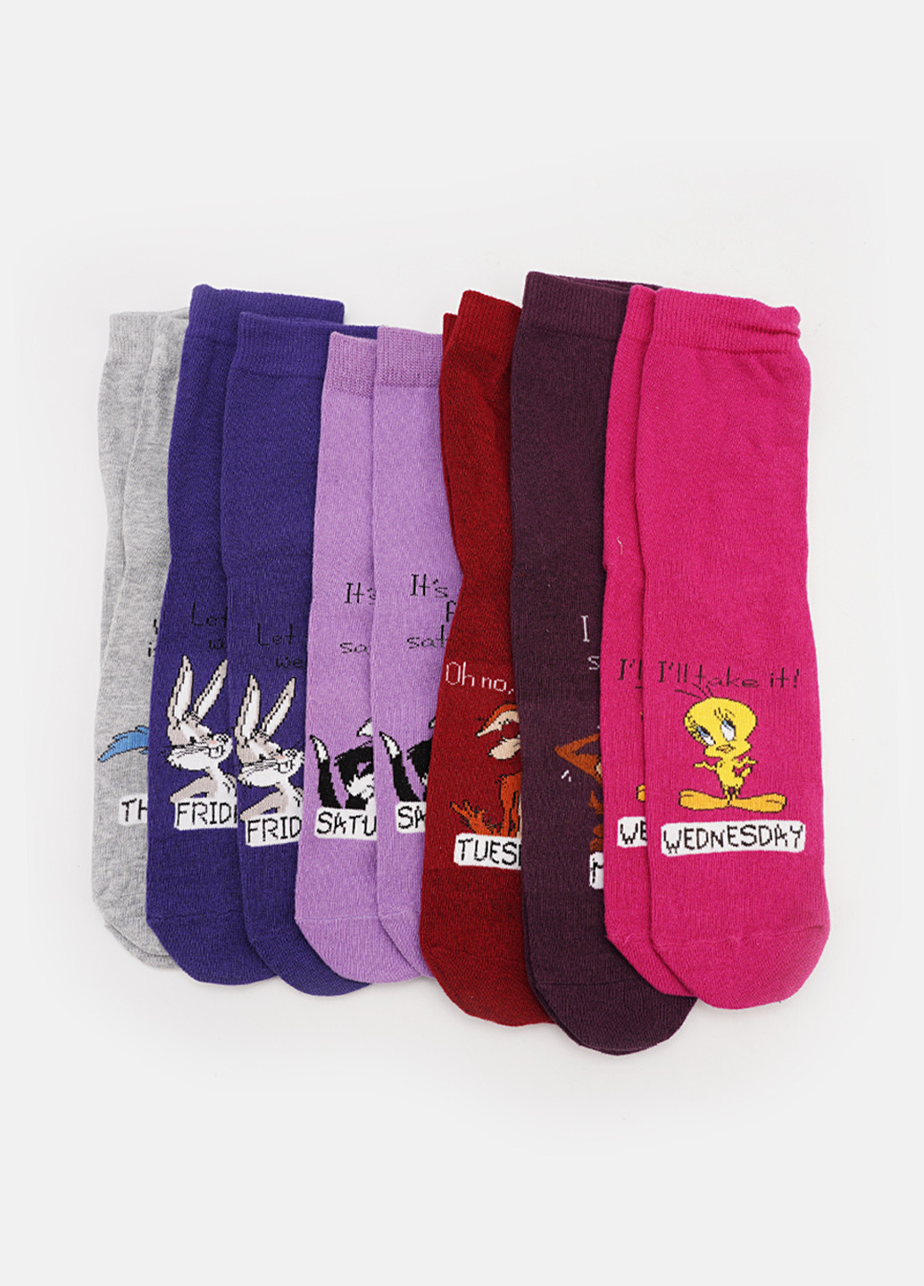 Комбіновані шкарпетки (6 пар) C&A перець з сілля (335834017)