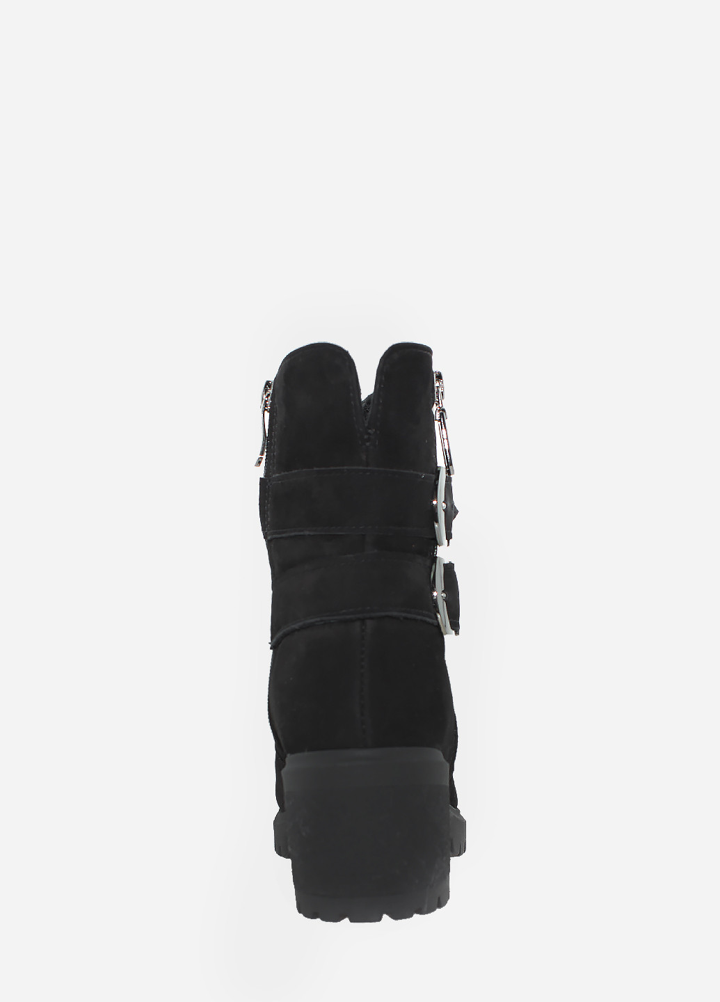 Зимние ботинки rsбруно черный Soldi из натурального нубука