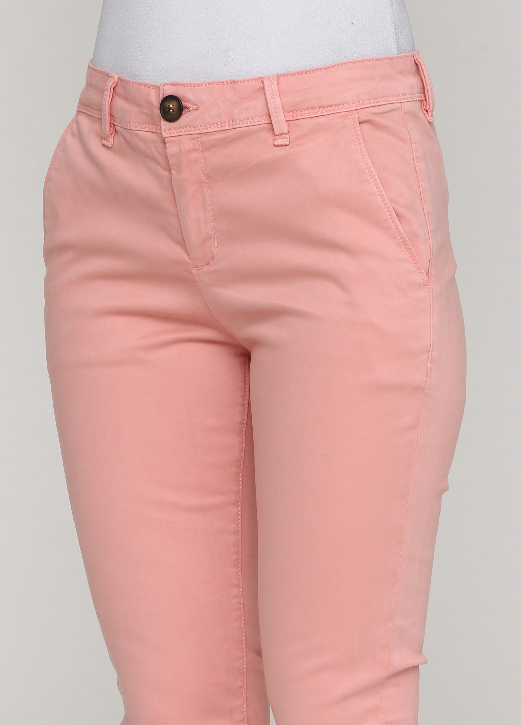 Розовые кэжуал демисезонные зауженные брюки Cimarron