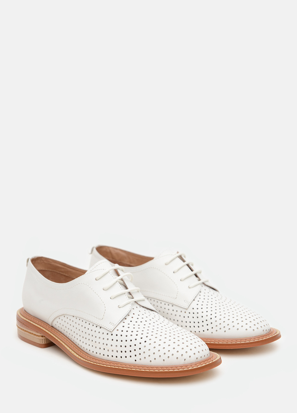 L`CARVARI Туфли L.Carvari RLV3-8921-3 Белый белый з натуральная кожа, украина — демисезон (317433852)