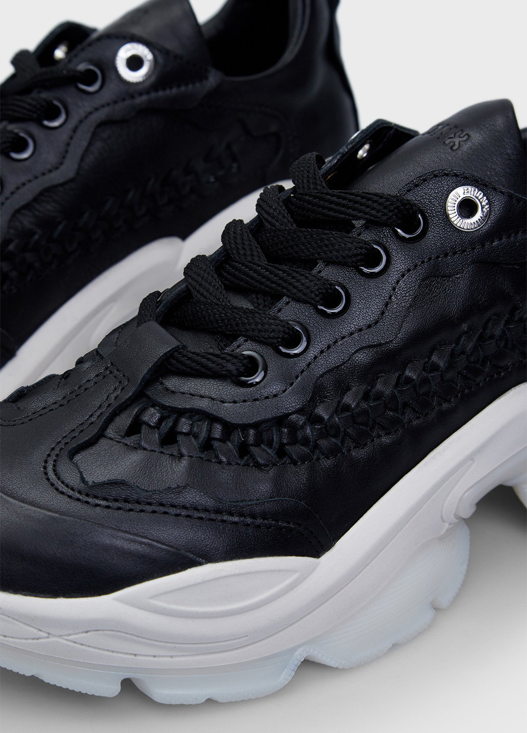 Кроссовки Bronx чёрные всесезоны (323209728)