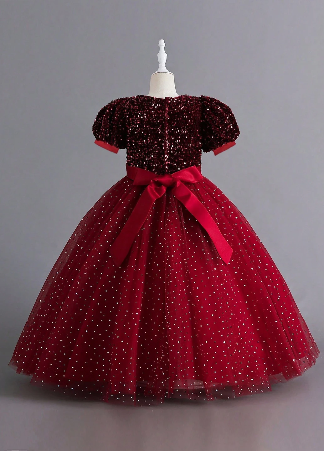 Бордова сукня SHEIN (325707253)