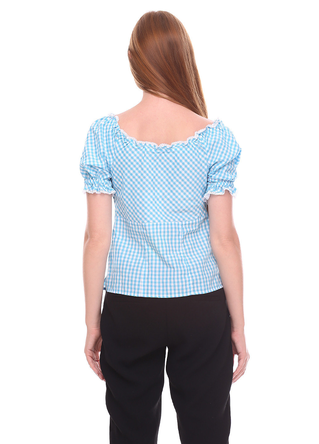 Блакитна літня блуза Anna Field