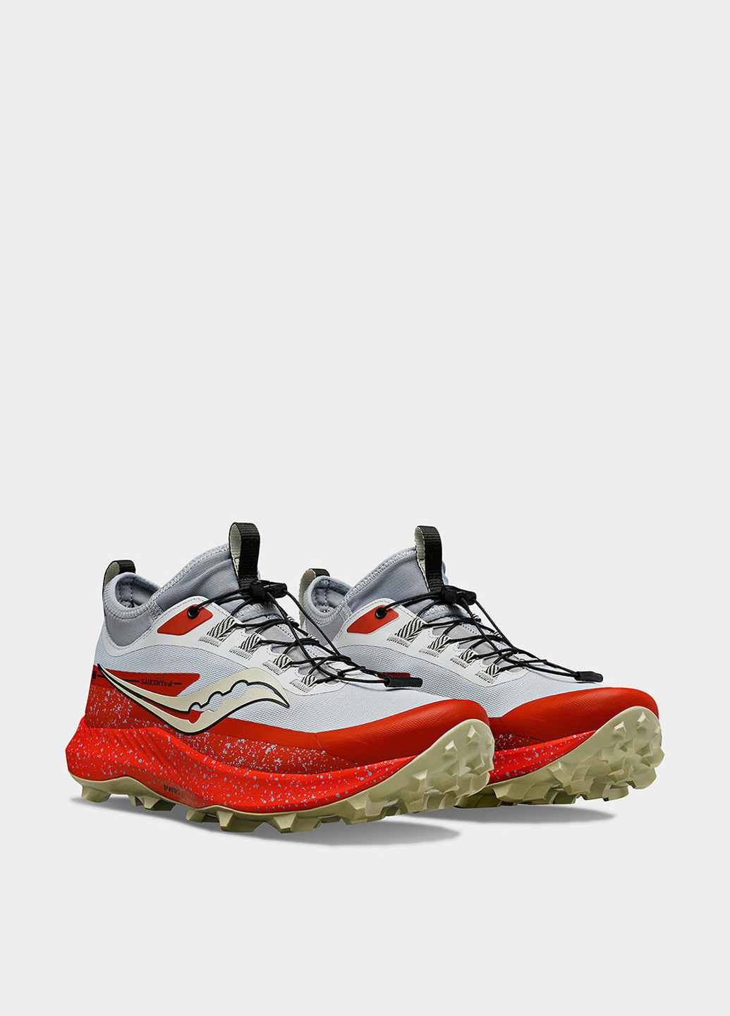 Вишневые всесезонные кроссовки Saucony PEREGRINE 13 ST