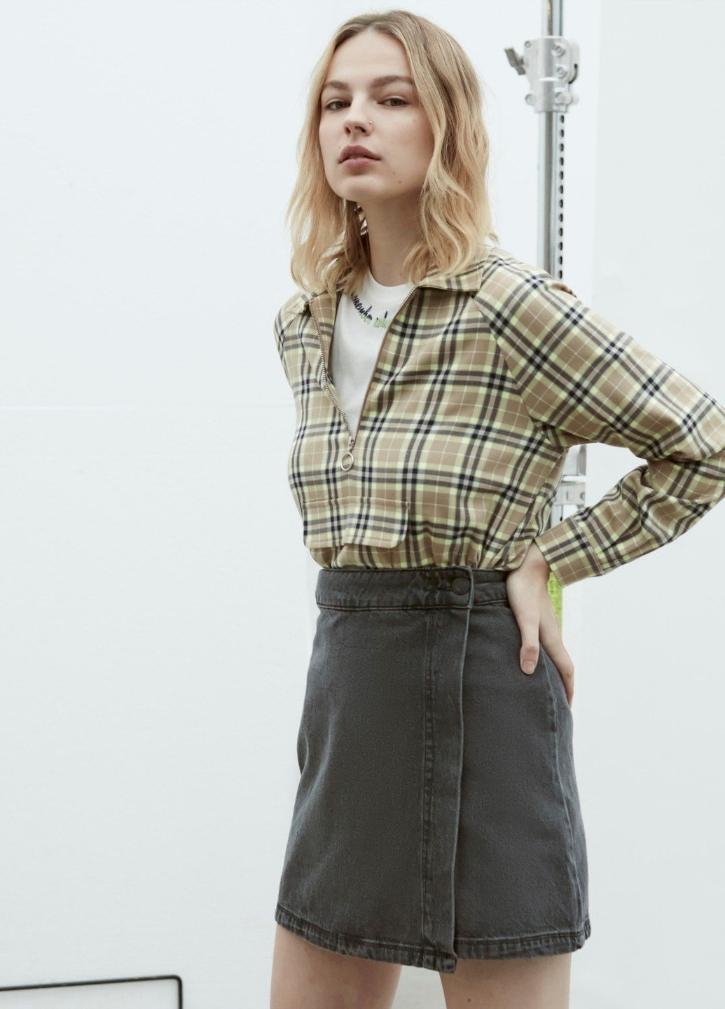 Бежева блуза Mudo