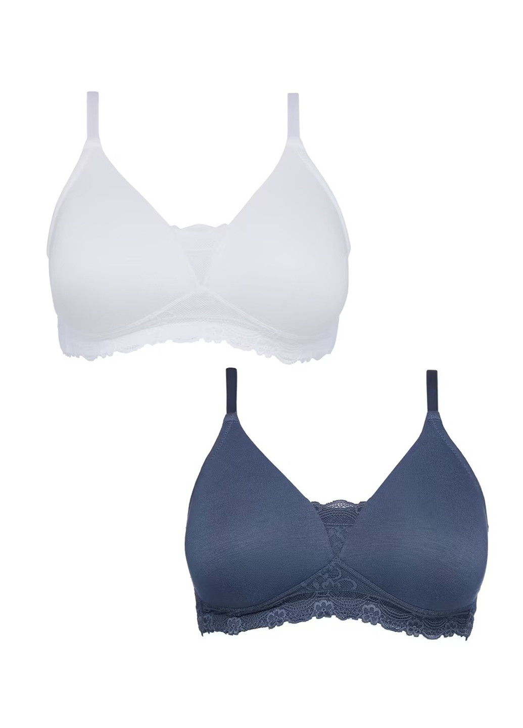 Комбінований бюстгальтер для годуючих (2 шт.) Mothercare без кісточок віскоза