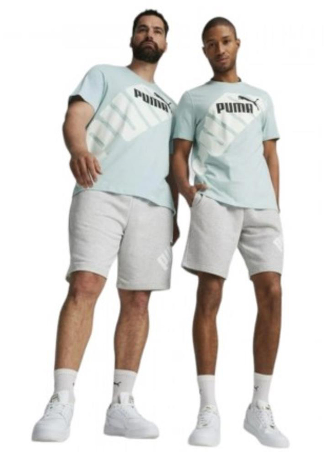 Голубая футболка 67896022 Puma Power Graphic Tee