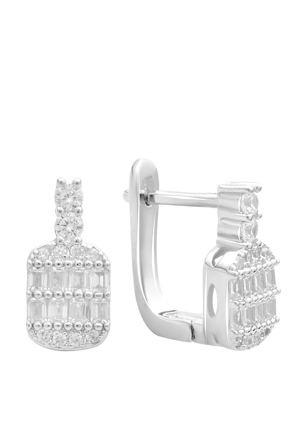 Серьги Silver Flame (350941261)