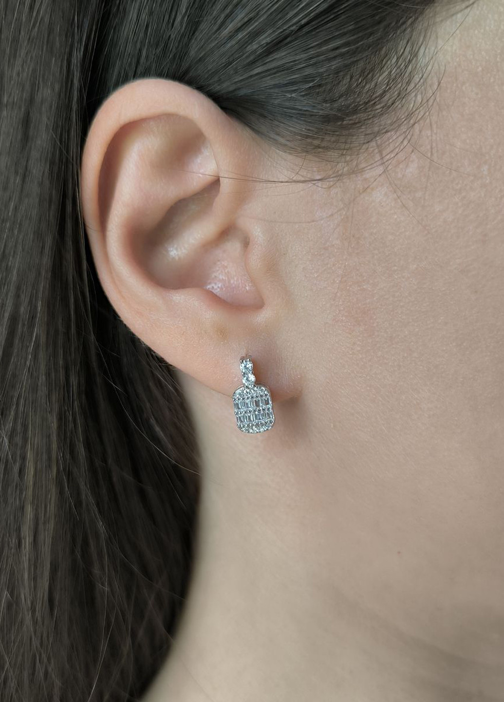 Серьги Silver Flame (350941261)