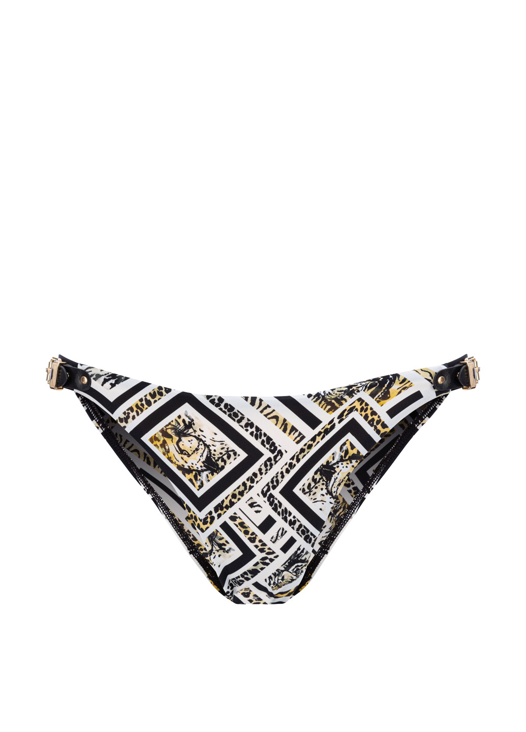 Цветные купальные трусики с животным (анималистичным) принтом Marc & André