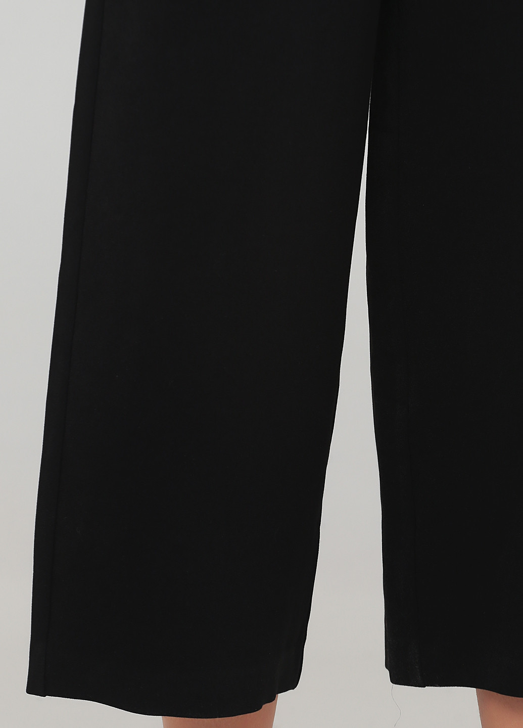 Черные кэжуал демисезонные кюлоты брюки PDK