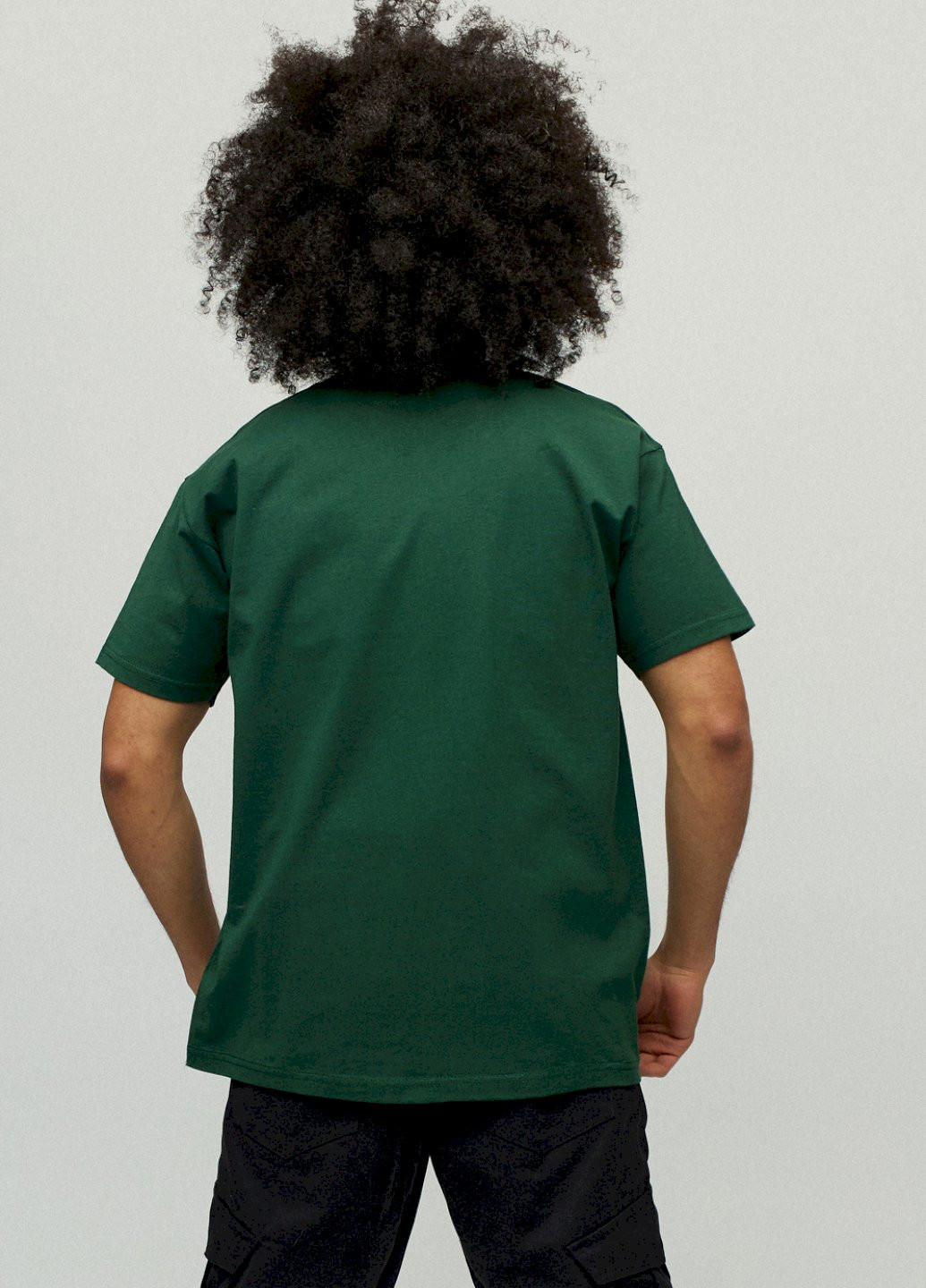 Темно-зелена футболка чоловіча YAPPI