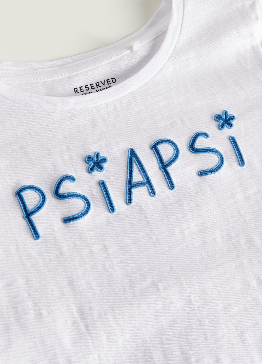 Біла літня футболка Reserved