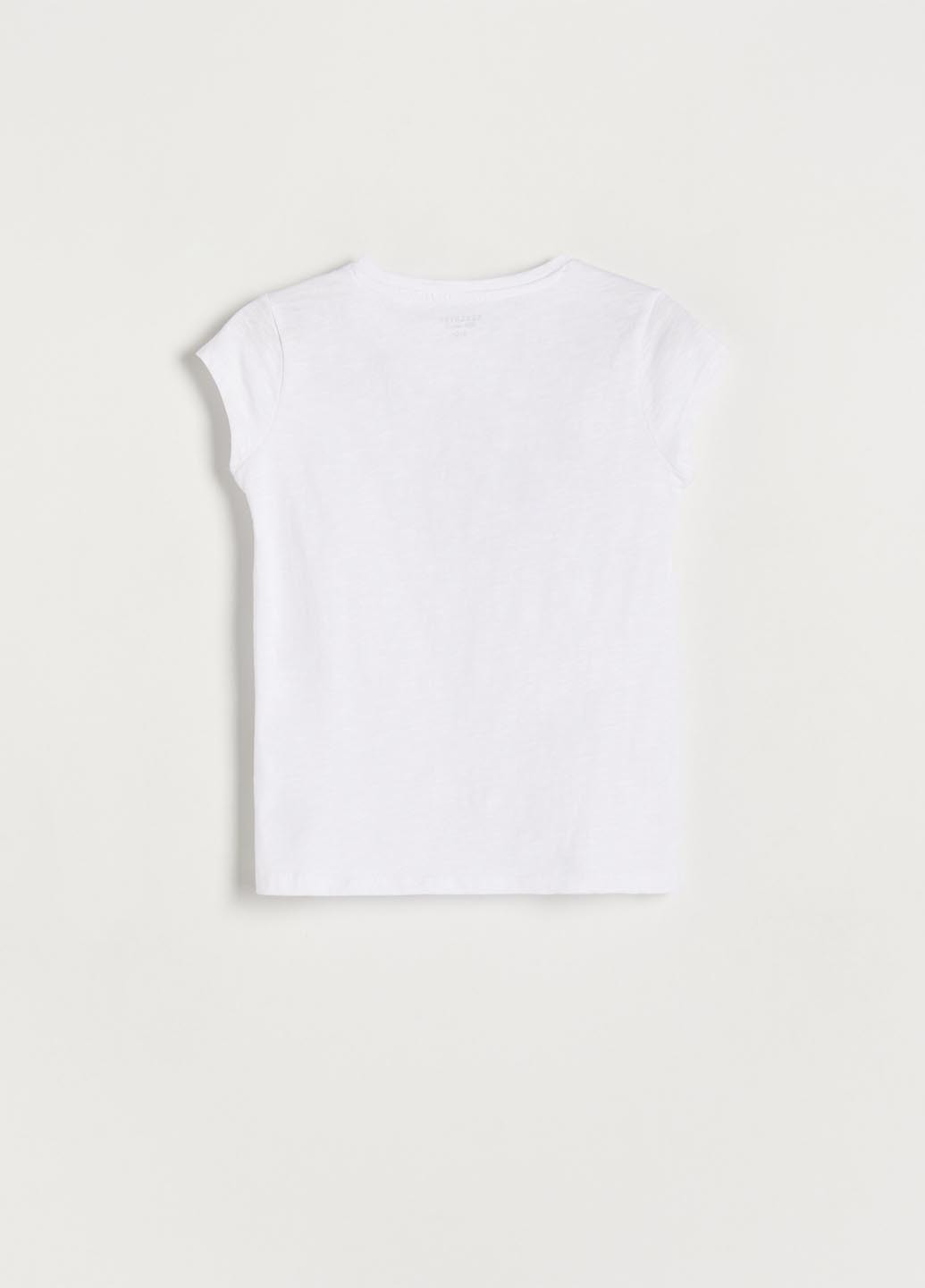 Біла літня футболка Reserved