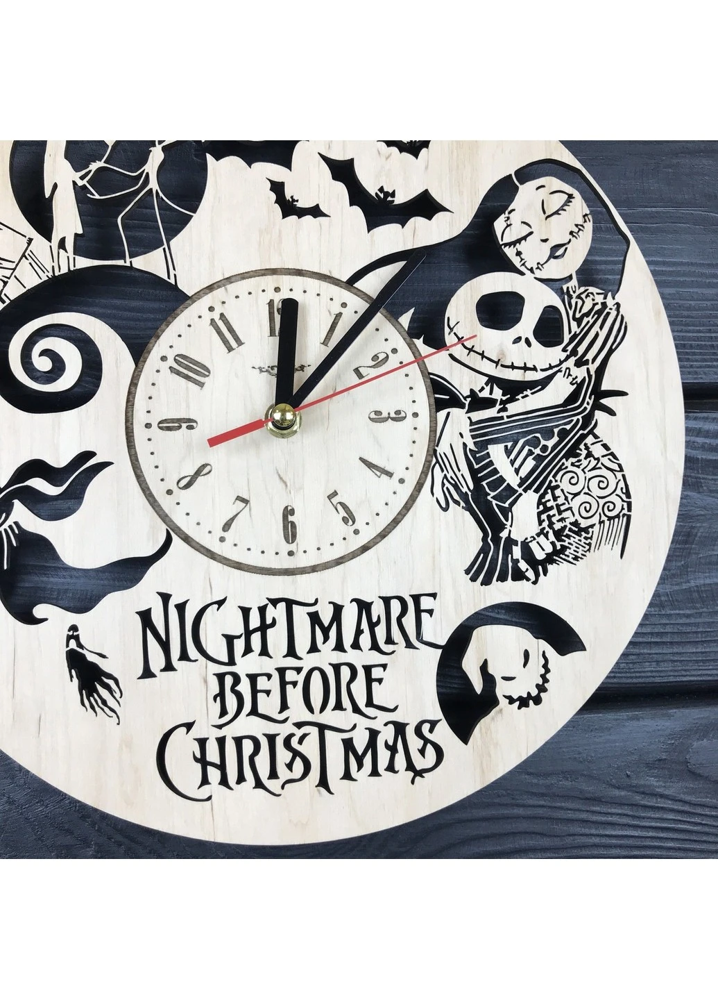 Часы настенные большие «Nightmare before Christmas» 7Arts (253567431)