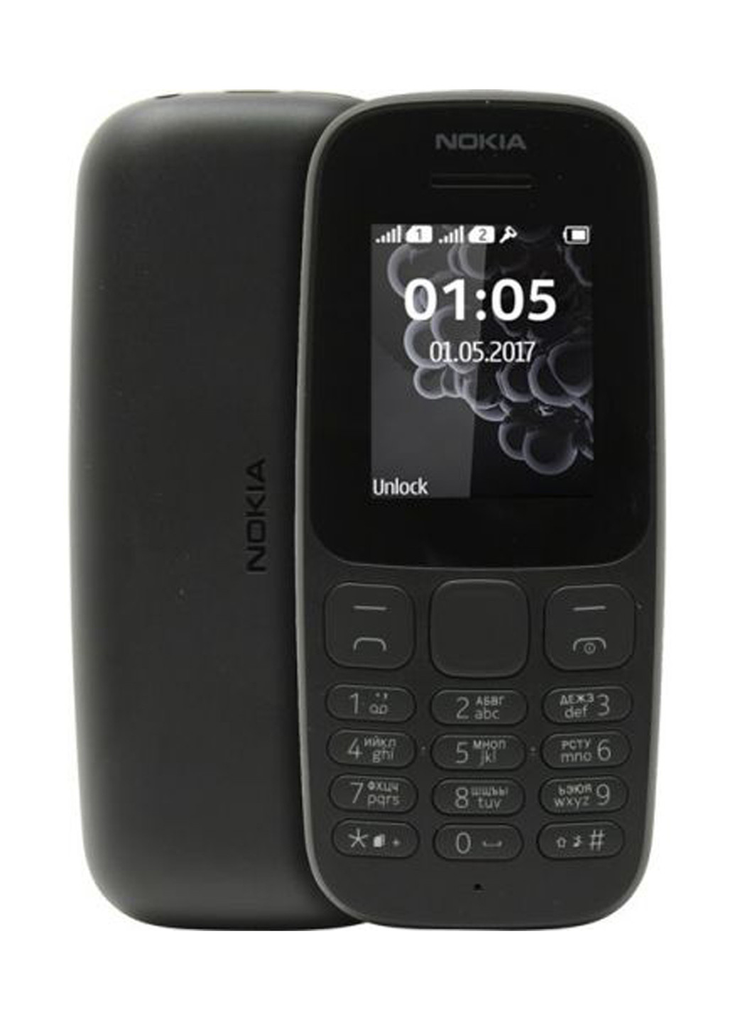 Мобильный телефон Nokia 105 black ta-1010 (130877820)