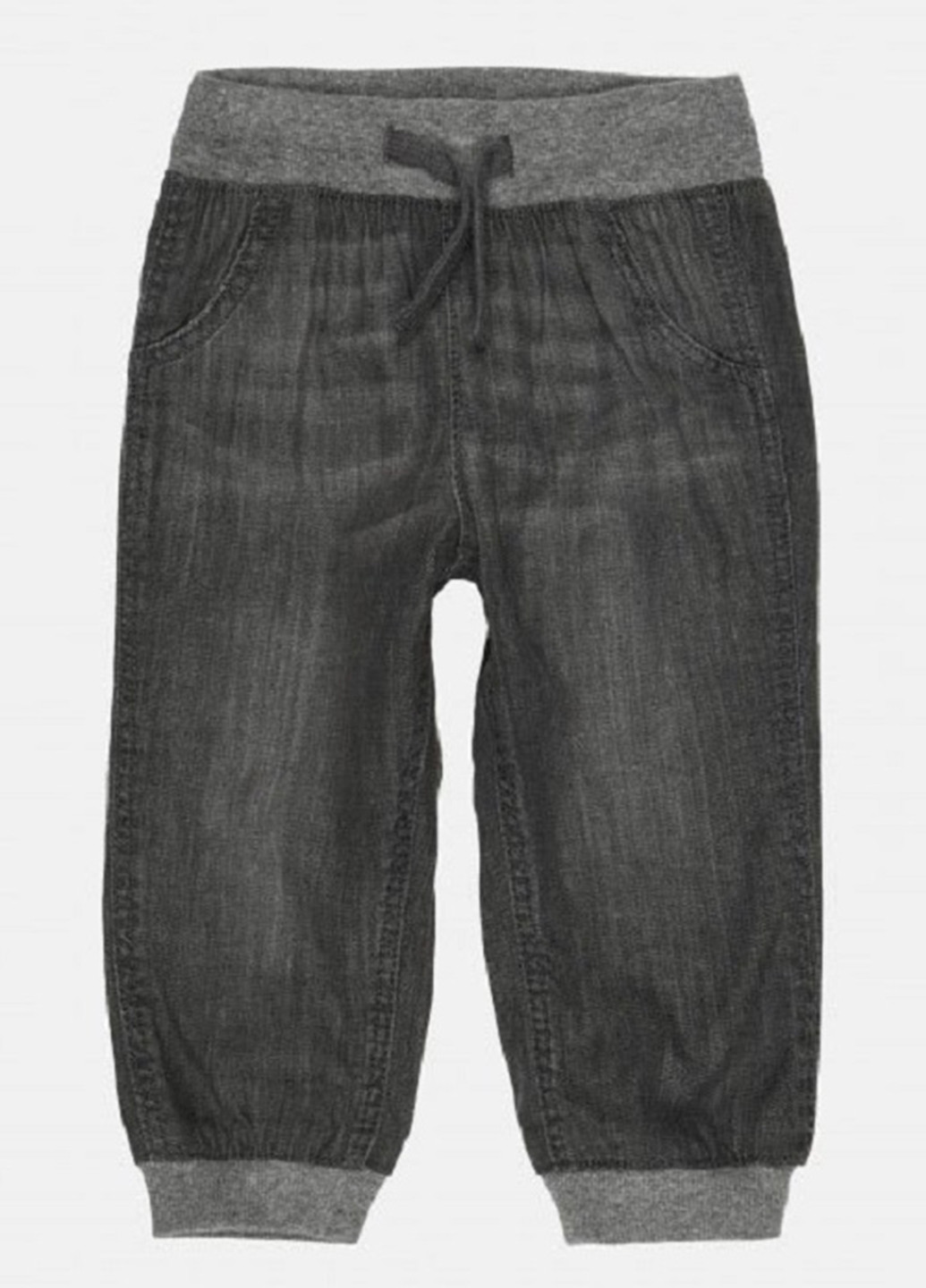 Темно-серые кэжуал демисезонные джоггеры брюки H&M