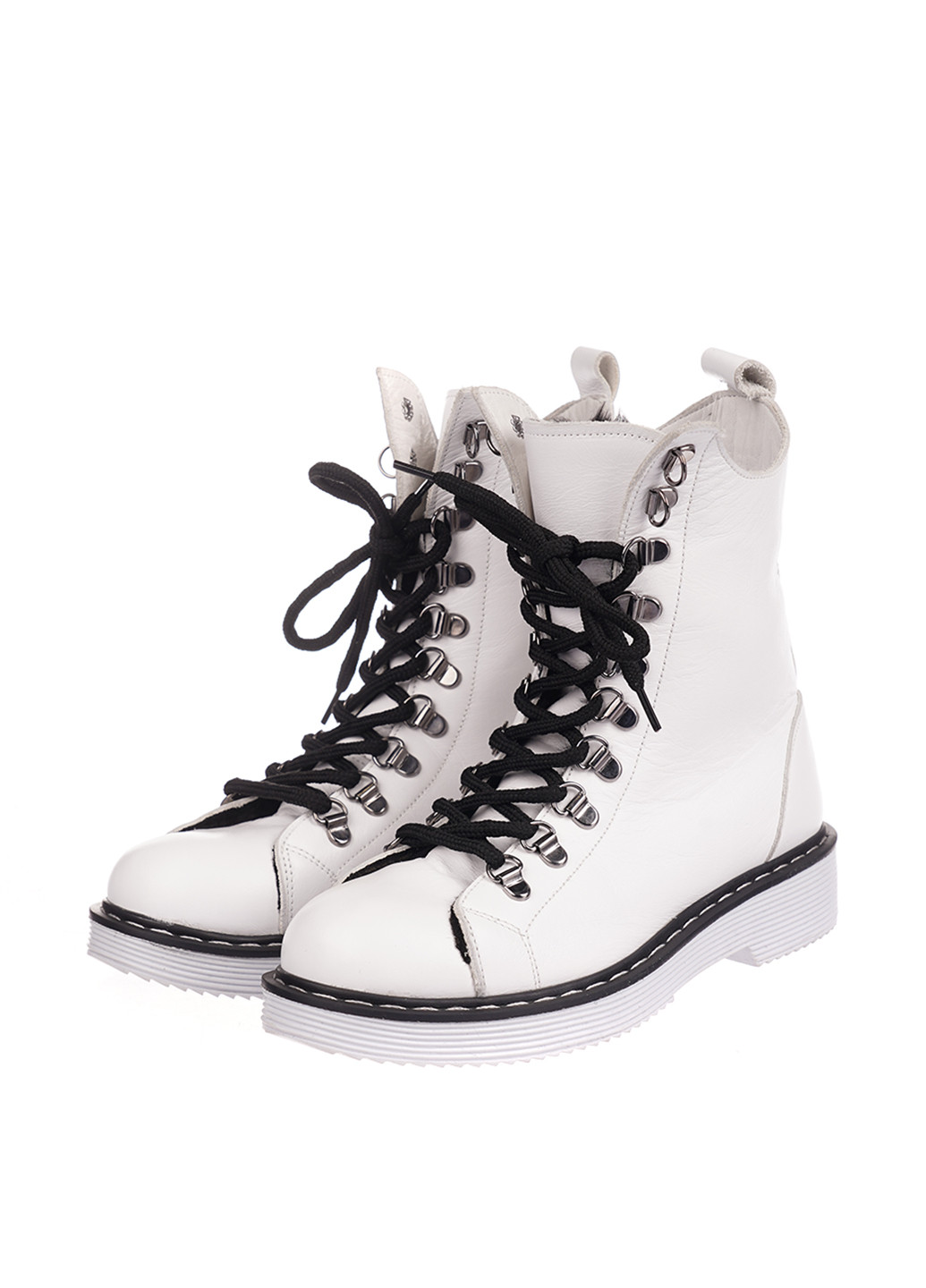 Зимние ботинки Goover со шнуровкой, с белой подошвой