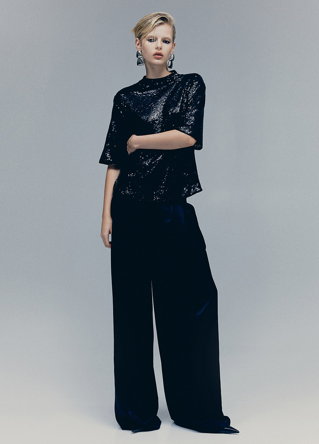 Чорна блуза H&M