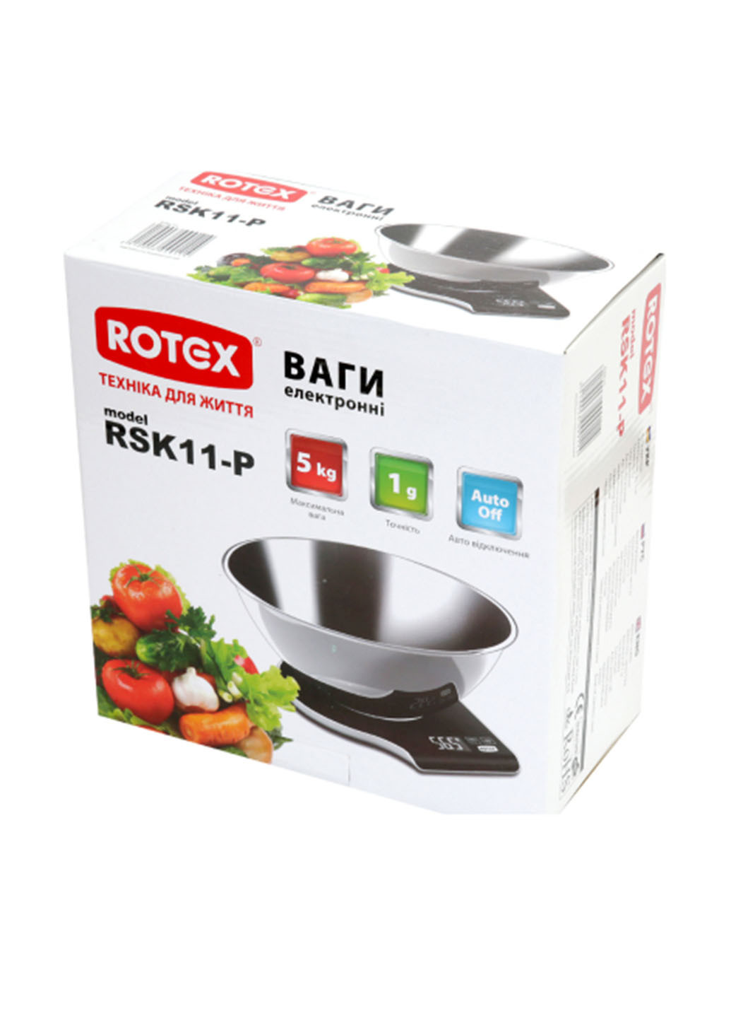 Весы кухонные Rotex rsk11-p (138094029)