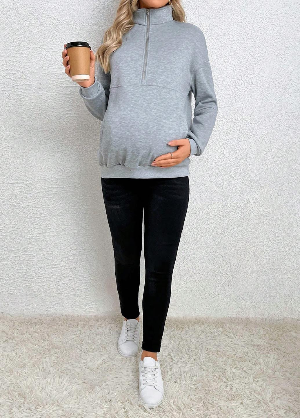 Толстовка для вагітних SHEIN (327705034)