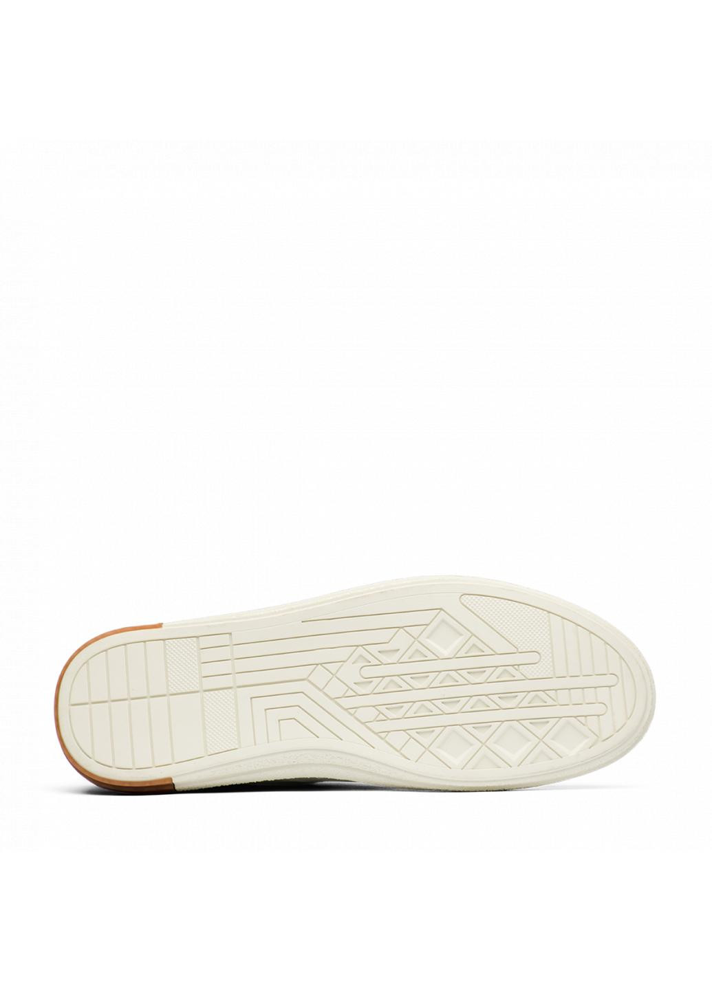 Белые демисезонные кроссовки кожаные мужские 66321 No Brand