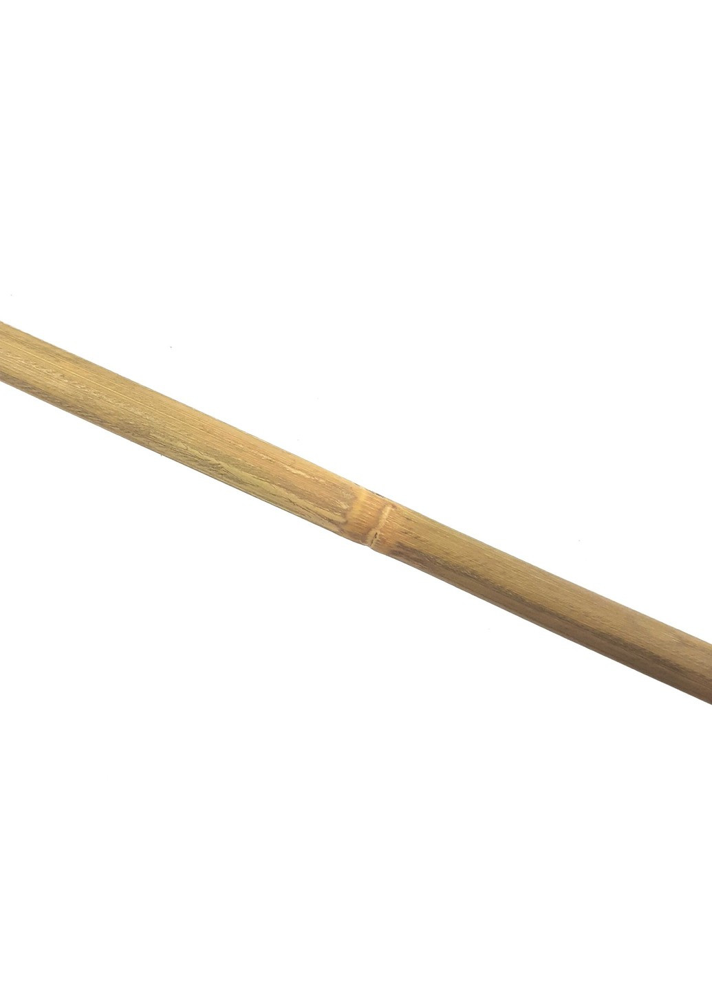 Трость бамбуковая 75 см, рукоятка натуральная кожа, черно-золотая Art of Sex (255340343)