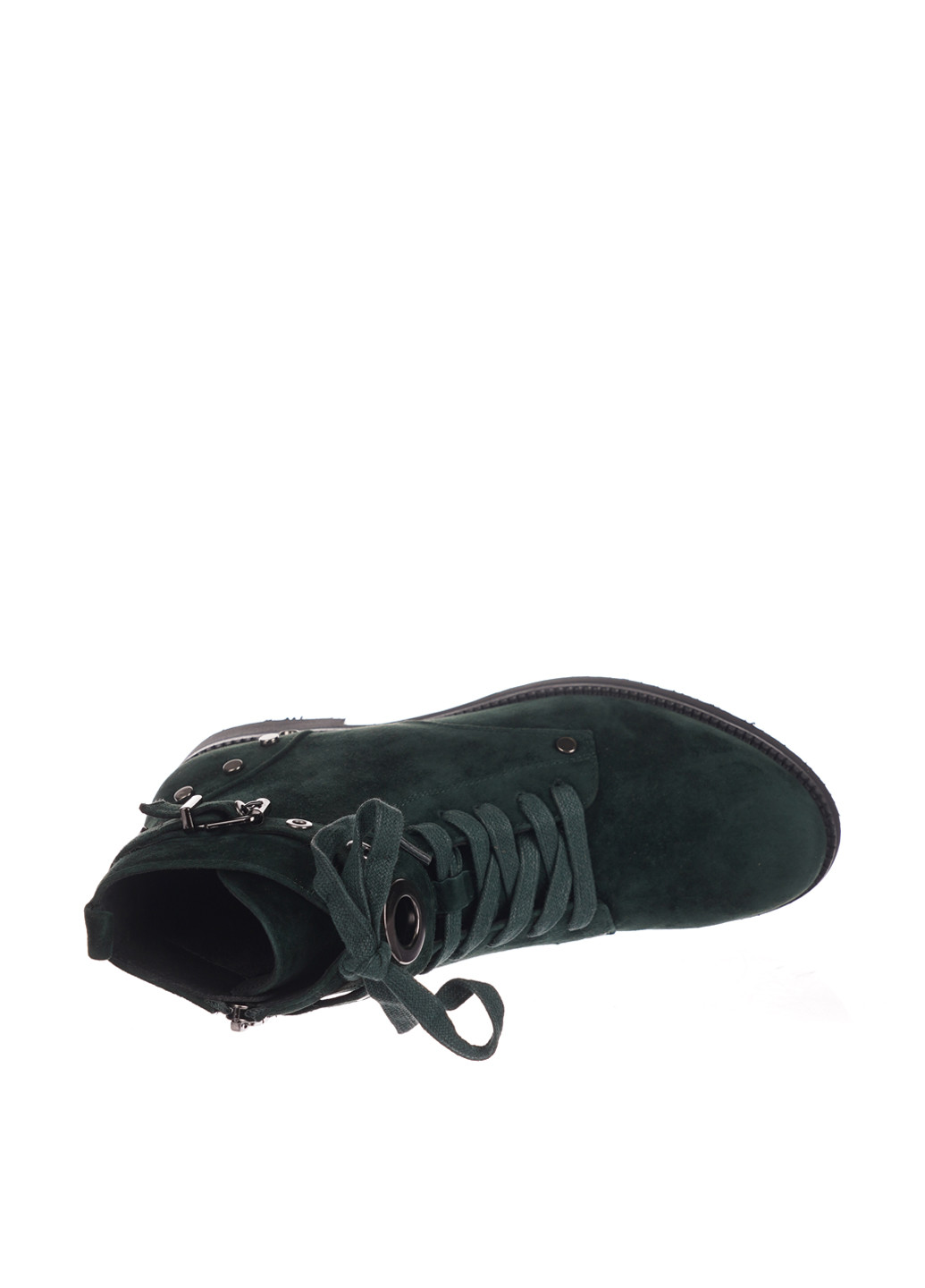 Осенние ботинки Luciano Carvari с заклепками, со шнуровкой из натуральной замши