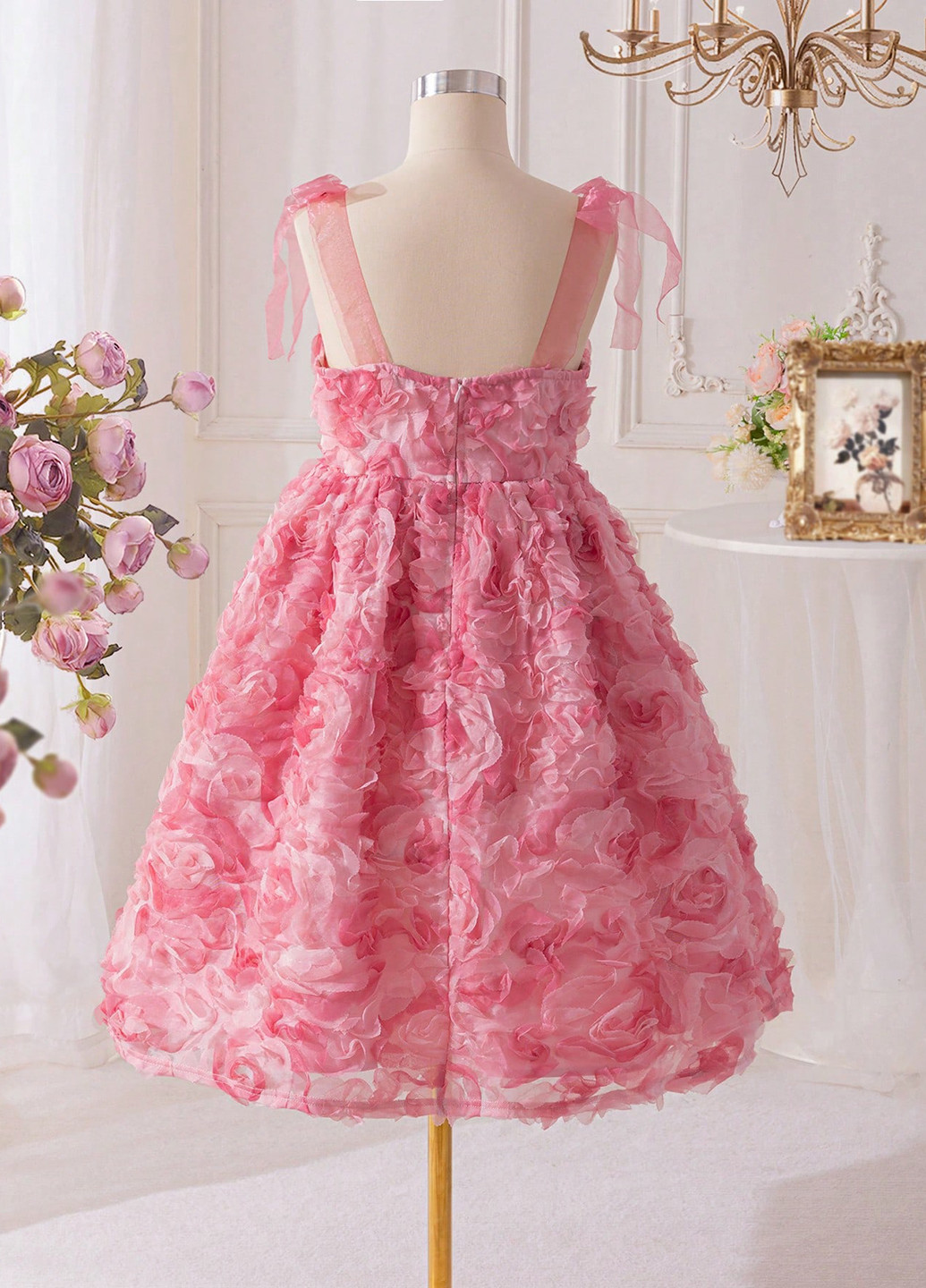 Розовое платье SHEIN (365683242)