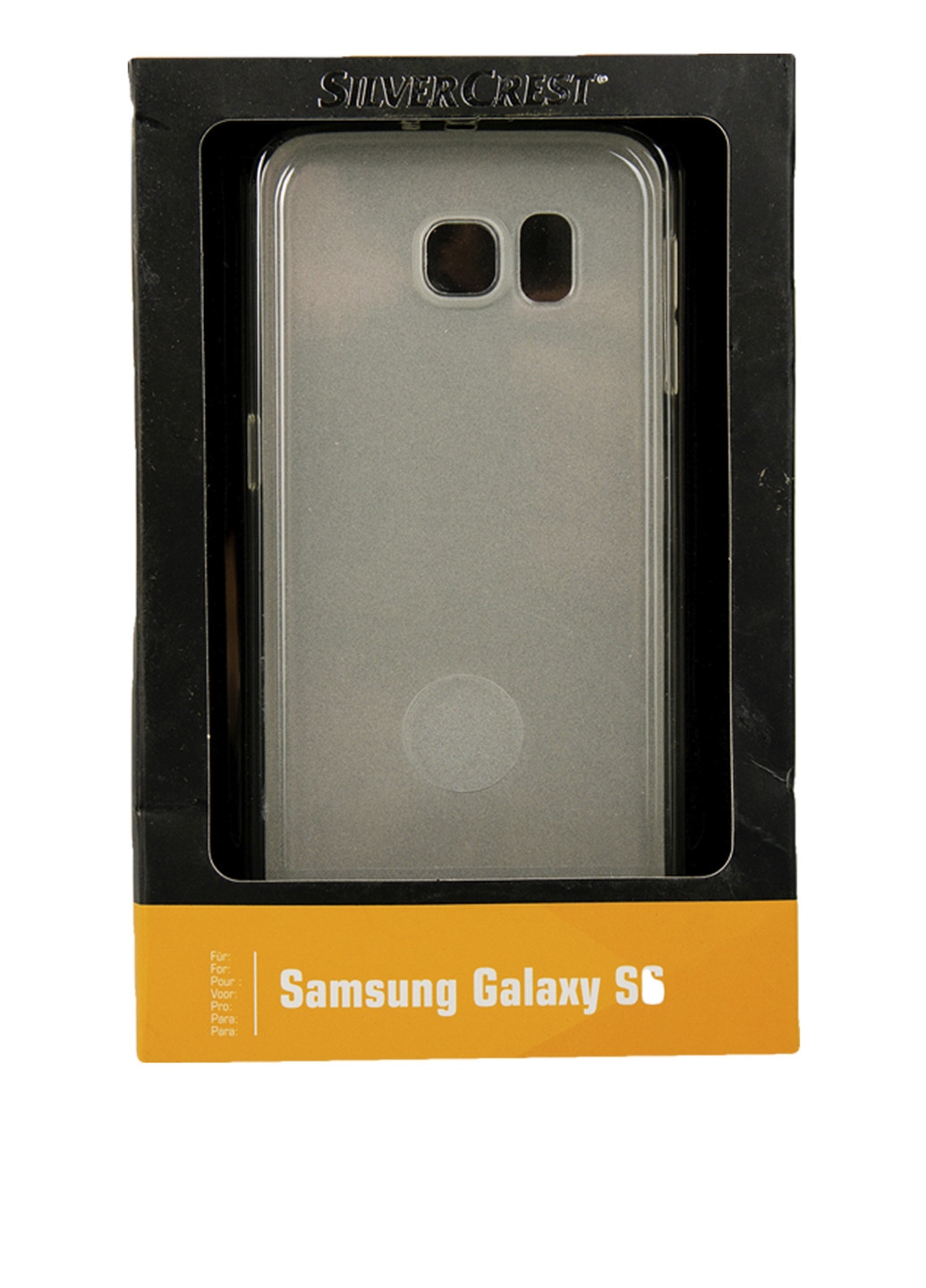 Чехол на Samsung Galaxy S6 Silver Crest прозрачный