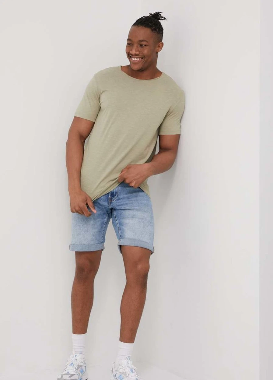 Світло-зелена футболка JACK&JONES