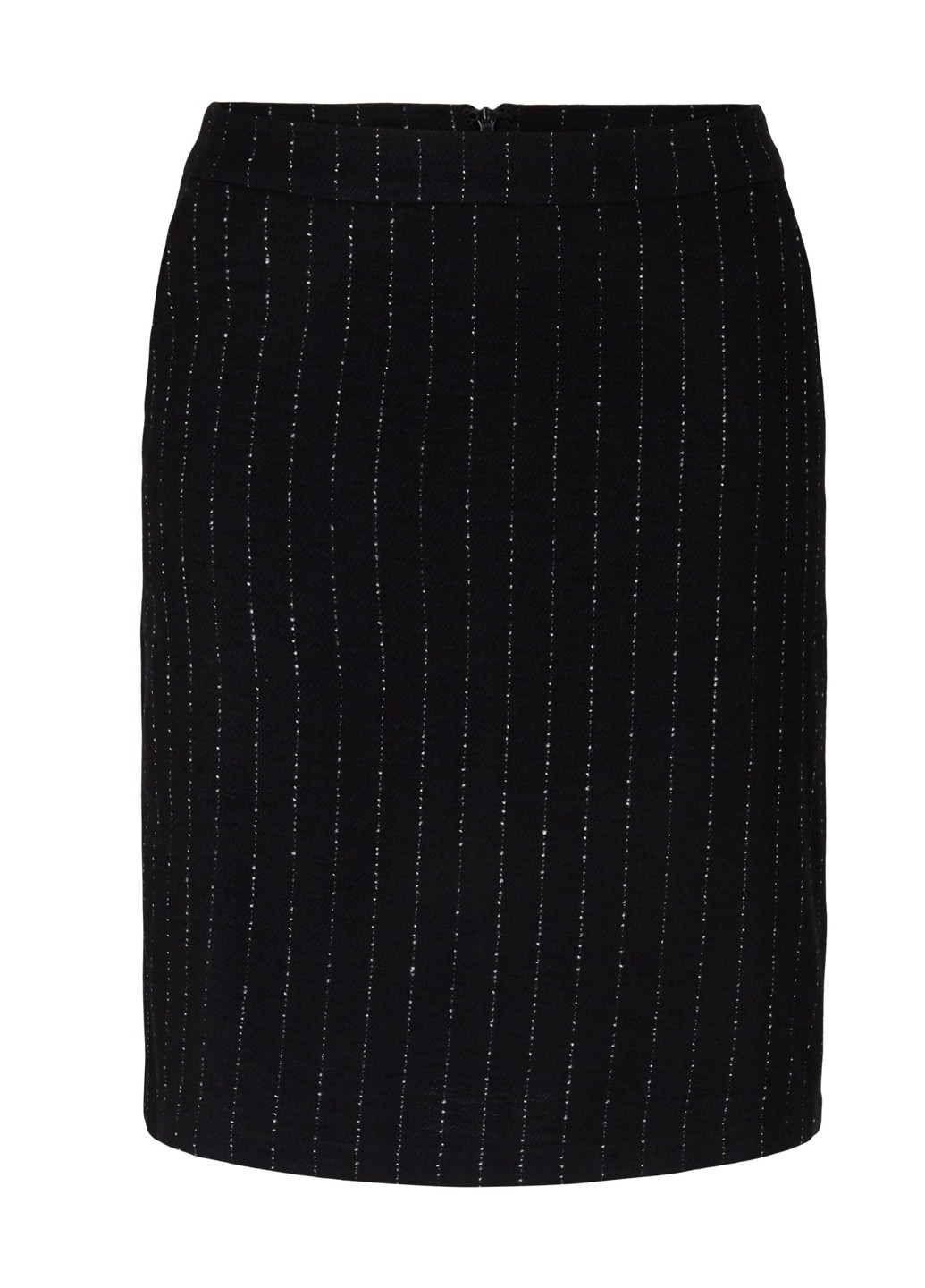 Черная кэжуал в полоску юбка Tom Tailor