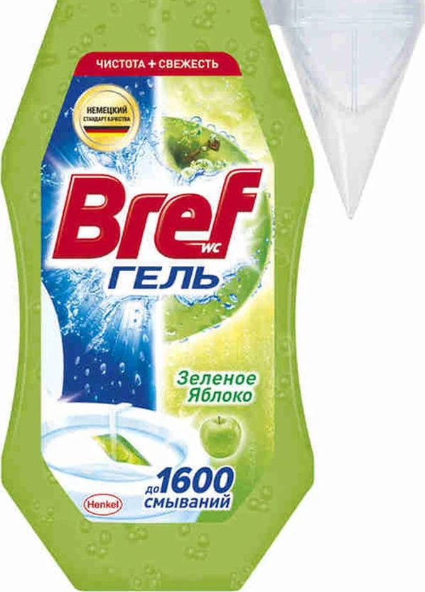 WC-гель с корзинкой Зеленое яблоко 360 мл Bref (247834002)