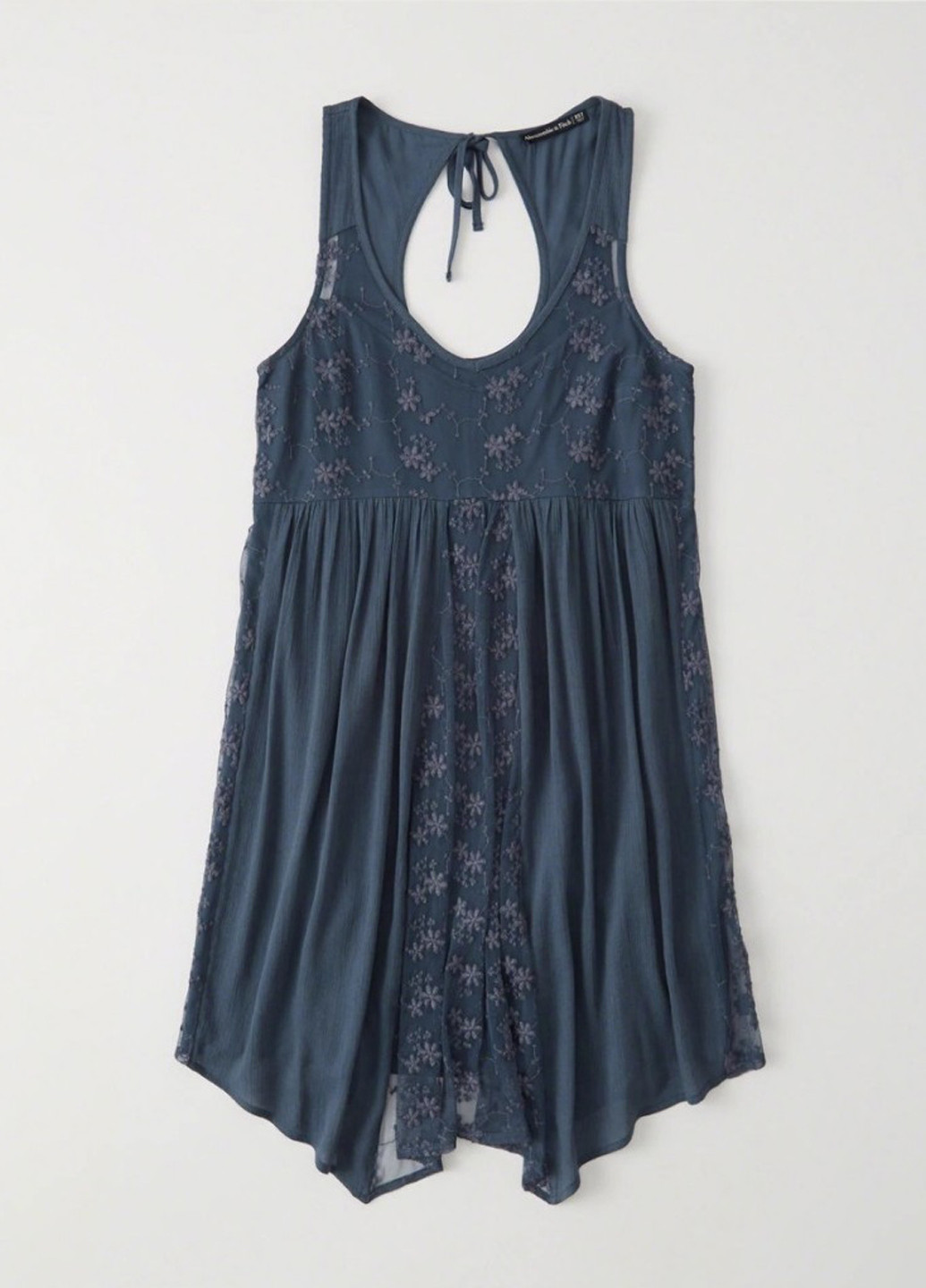 Темно-синее кэжуал платье Abercrombie & Fitch